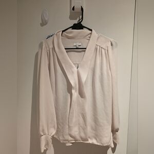 Reiss Silk Soft Cream Blouse